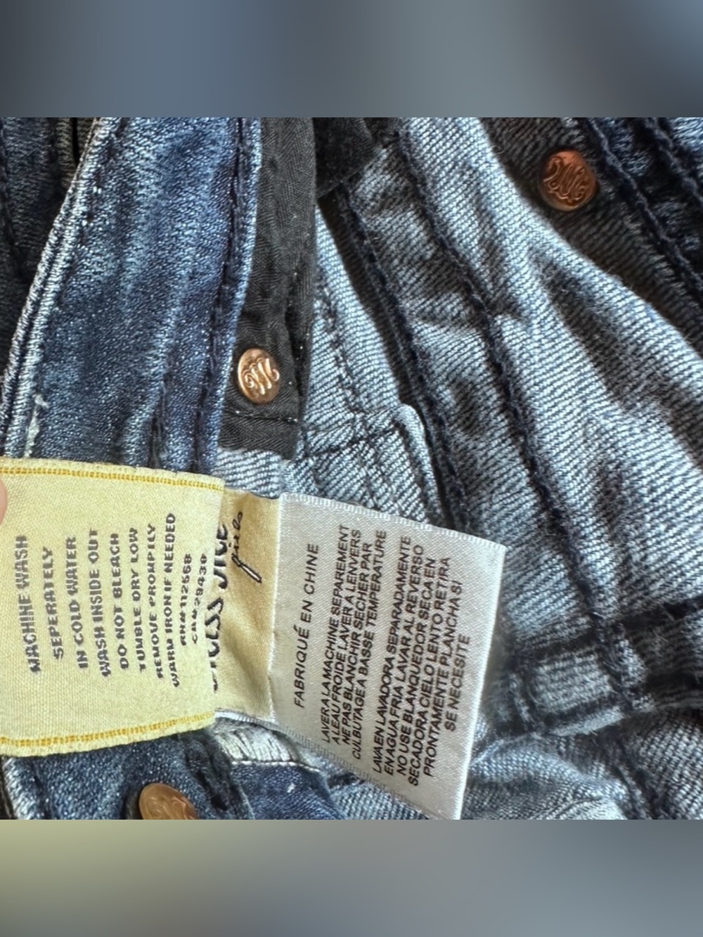 #D-13 MISS ME Girls Bootcut Jeans - Picture 7 of 8